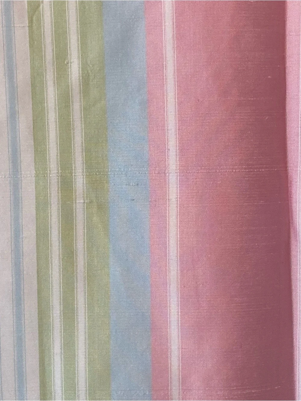 NWOT Pottery Barn Kids 50” x 63” curtain panel featuring a 100% silk panel